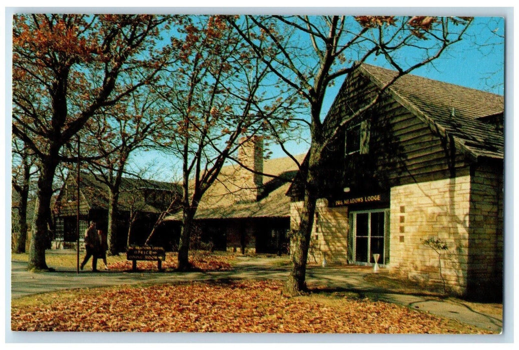 c1950's Big Meadows Lodge Shenandoah National Park Virginia VA Vintage Postcard