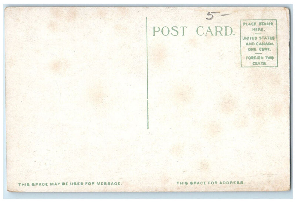 c1920 Central Restaurant Camp Devens Ayer Massachusetts MA Unposted Postcard