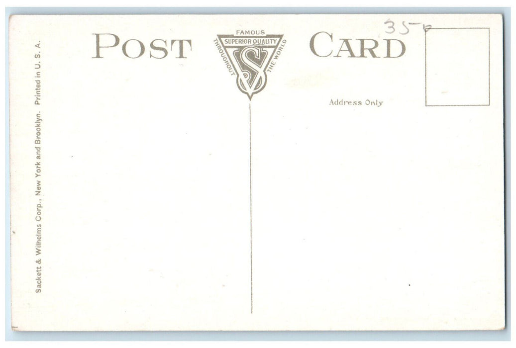 c1920's General Post Office Camp Devens Ayer Massachusetts MA Unposted Postcard