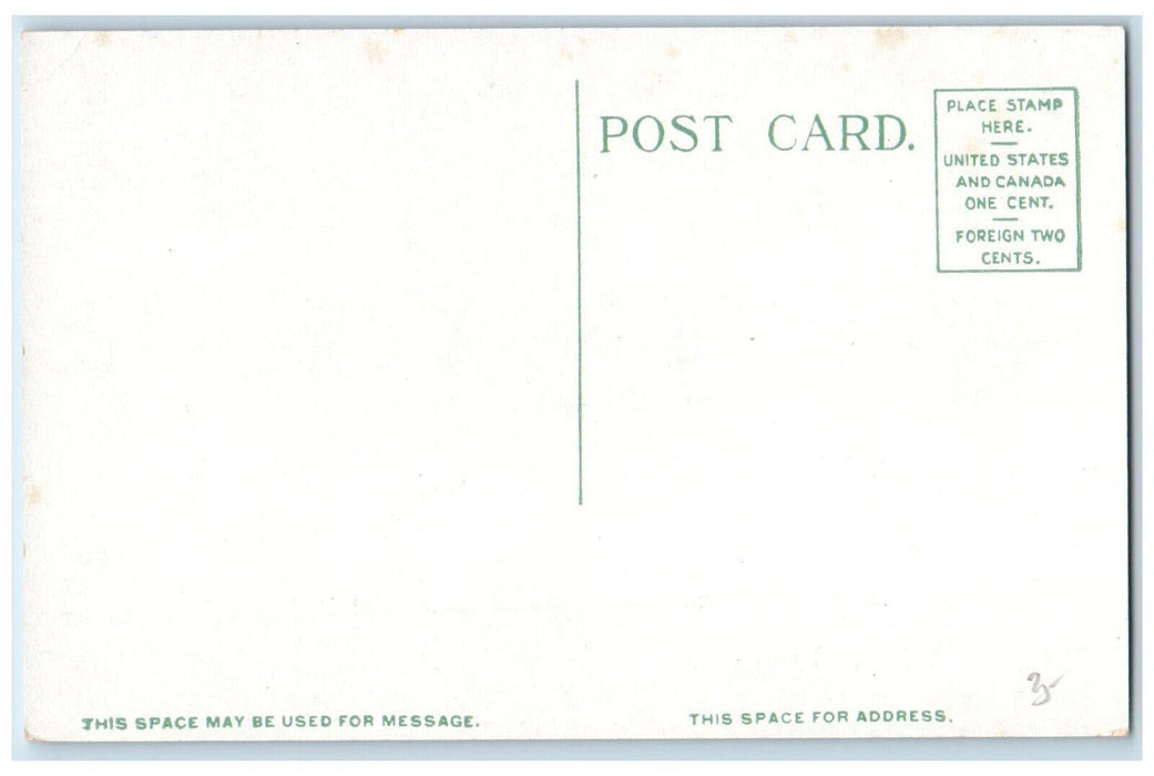c1920's Business Section Cars Main Street Ayer Massachusetts MA Postcard