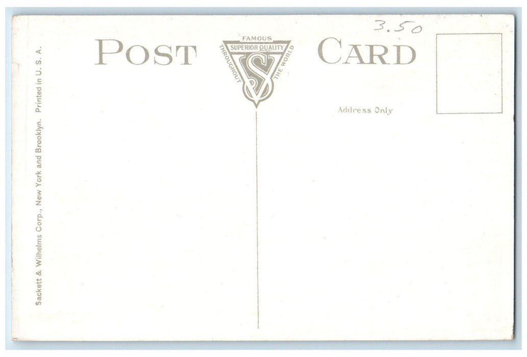 c1920's Division Headquarters Camp Devens Ayer Massachusetts MA Postcard