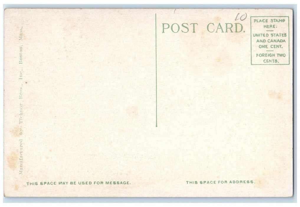 c1920's 304th US Infantry Headquarter Ayer Massachusetts MA Unposted Postcard
