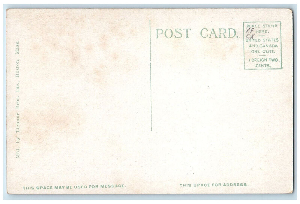 c1920's Officers Mess. Div. Camp Devens Ayer Massachusetts MA Postcard
