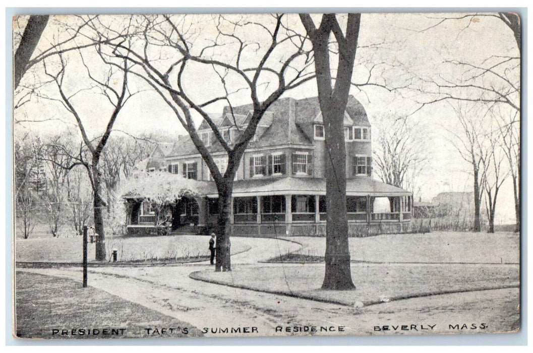 c1910 President Taft's Summer Residence Beverly Massachusetts MA Postcard
