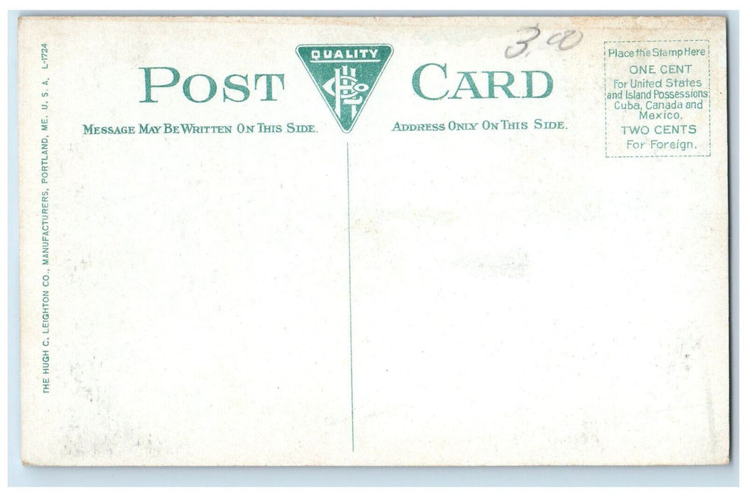 c1910 Beverly Historical Society Building Beverly Massachusetts MA Postcard