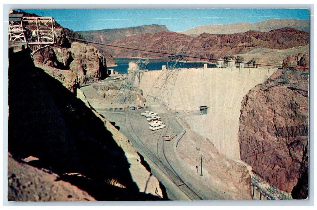 World Highest Hoover Boulder Dam Arizona Nevada Border ST. George UT Postcard