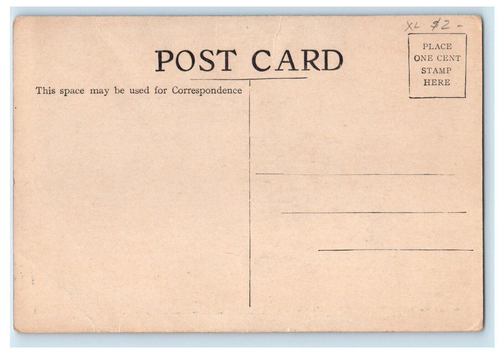 c1910 Experiment on Oats Farming Fertilizer Advertising Levanna NY Postcard