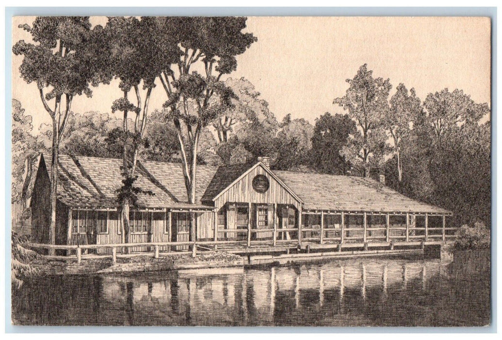 The Old Mill Restaurant And Gift Shop Westminster Massachusetts MA Postcard