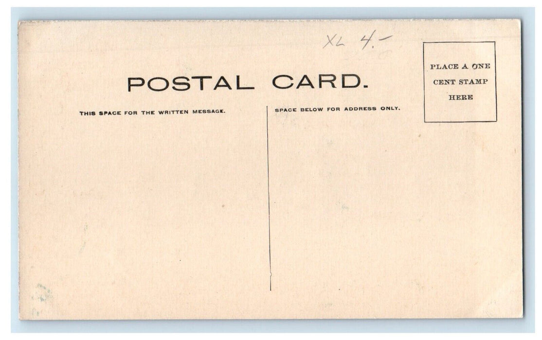 c1910 Piso's Cure Quack Medicine Happy Days Unposted Advertising Postcard