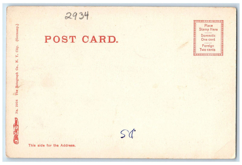 c1905 Old Cradock Brick House in Medford Massachusetts MA Antique Postcard