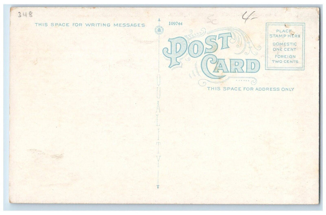 c1920's St. Paul's Catholic Church Wellesley Massachusetts MA Vintage Postcard