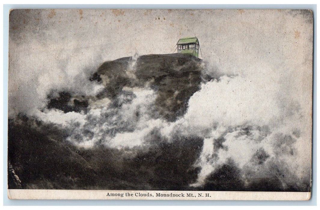 c1910's Among The Clouds Monadnock New Hampshire NH Unposted Antique Postcard