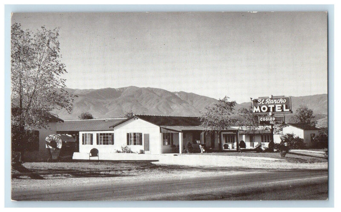 c1940's El Rancho Motel Globe Arizona AZ Roadside Duncan Hines Postcard