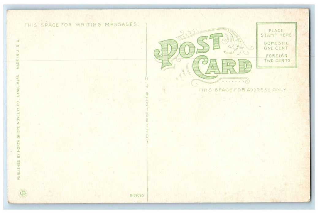 c1910 Donovan-Giles Shoe Co. Vamp Building Lynn Massachusetts MA Postcard