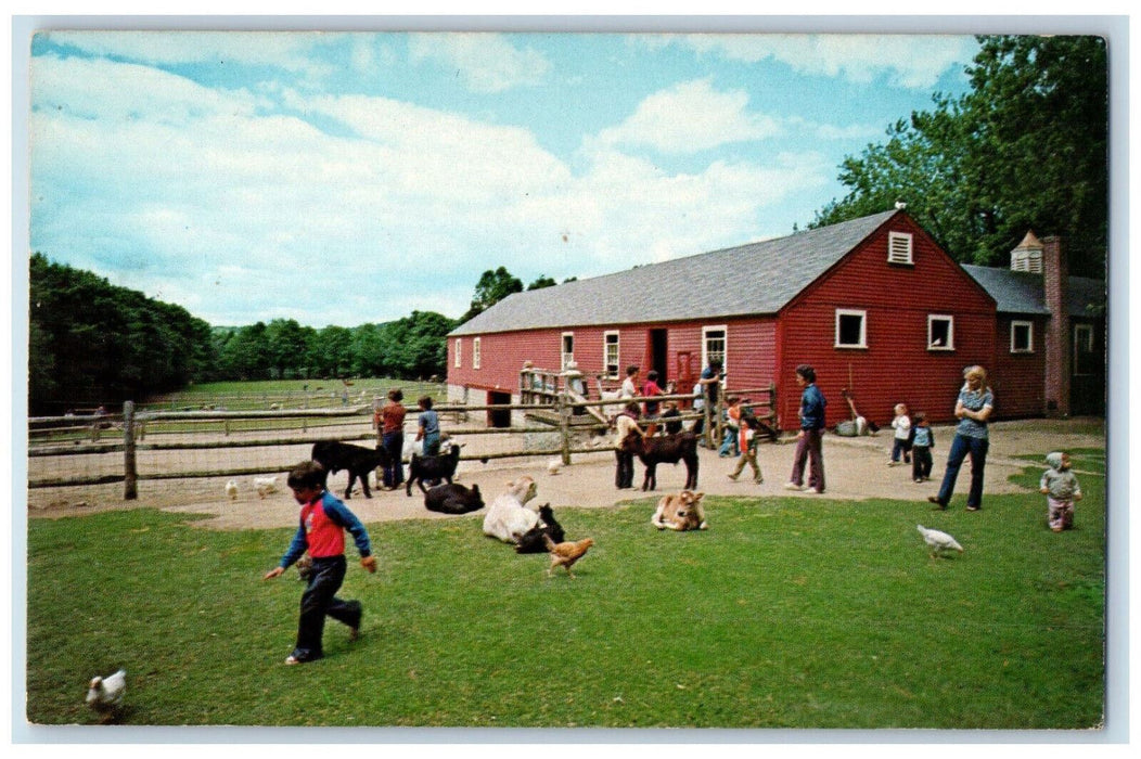 c1960's The Friendly Farm Dublin New Hampshire NH Vintage Unposted Postcard