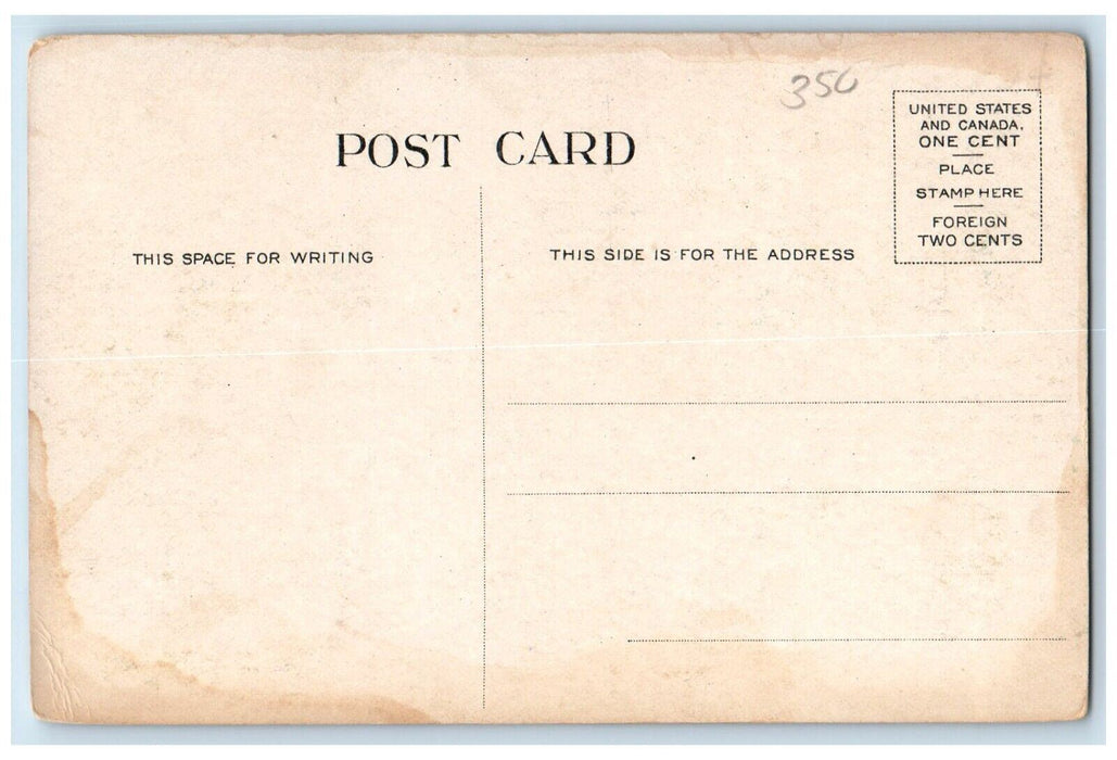 c1910's Green ST. School Monson Massachusetts MA Unposted Antique Postcard