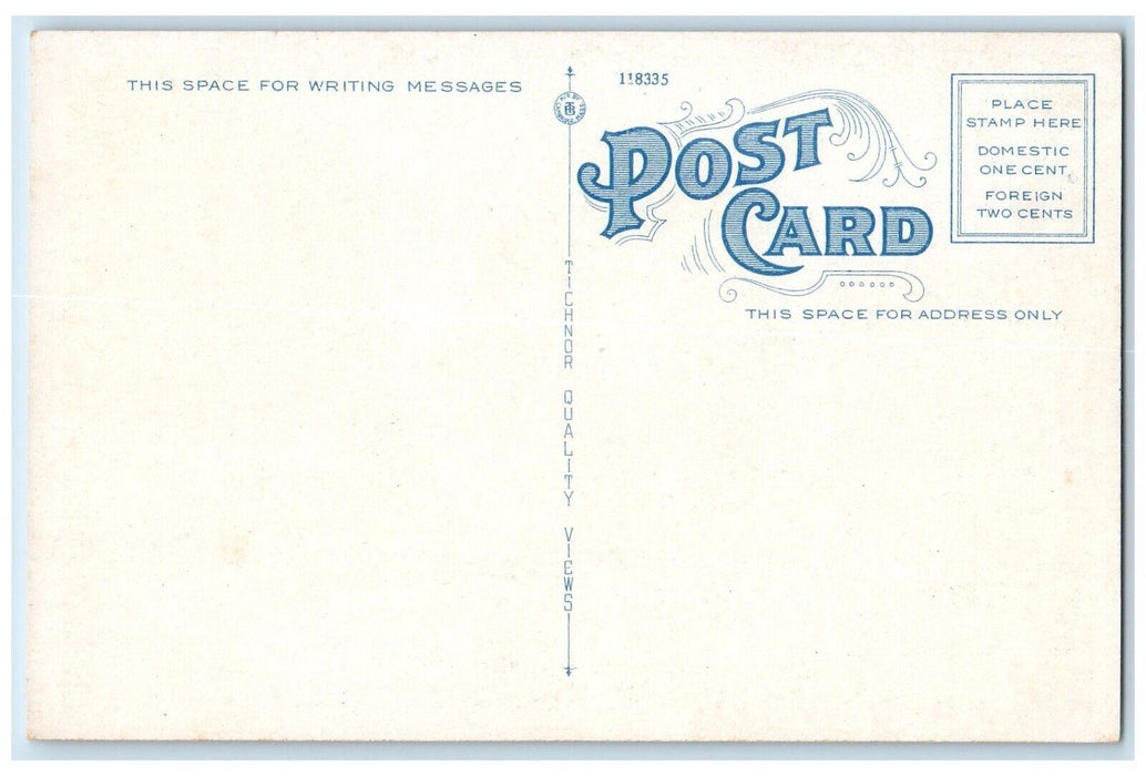 c1930's The Plymouth Way Main Street Nort Scituate Massachusetts MA Postcard