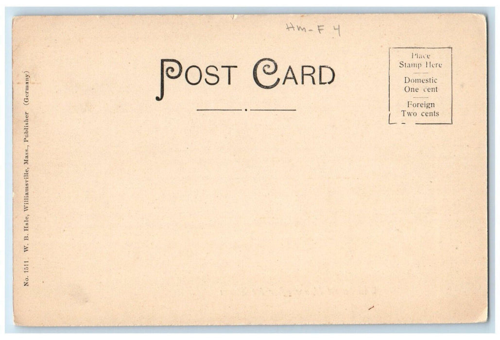 c1905 Wauchusett House After Storm Massachusetts MA Unposted Antique Postcard