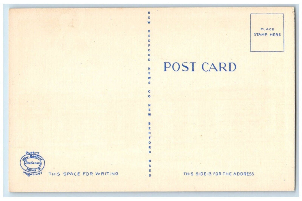Post Office And Makepeace Building Wareham Massachusetts MA Vintage Postcard