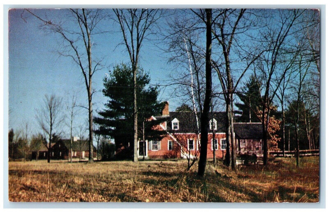 Mashapaug House At Old Sturbridge Village Sturbridge Massachusetts MA Postcard