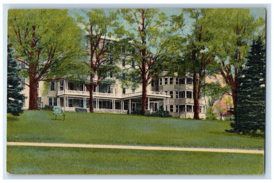 1948 New England Sanitarium Hospital Stoneham Massachusetts MA Vintage Postcard