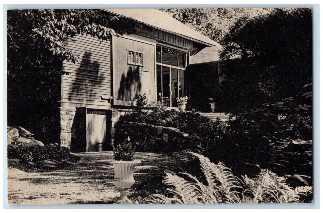 Barn Sculpture Gallery Chesterwood Stockbridge Massachusetts MA Vintage Postcard
