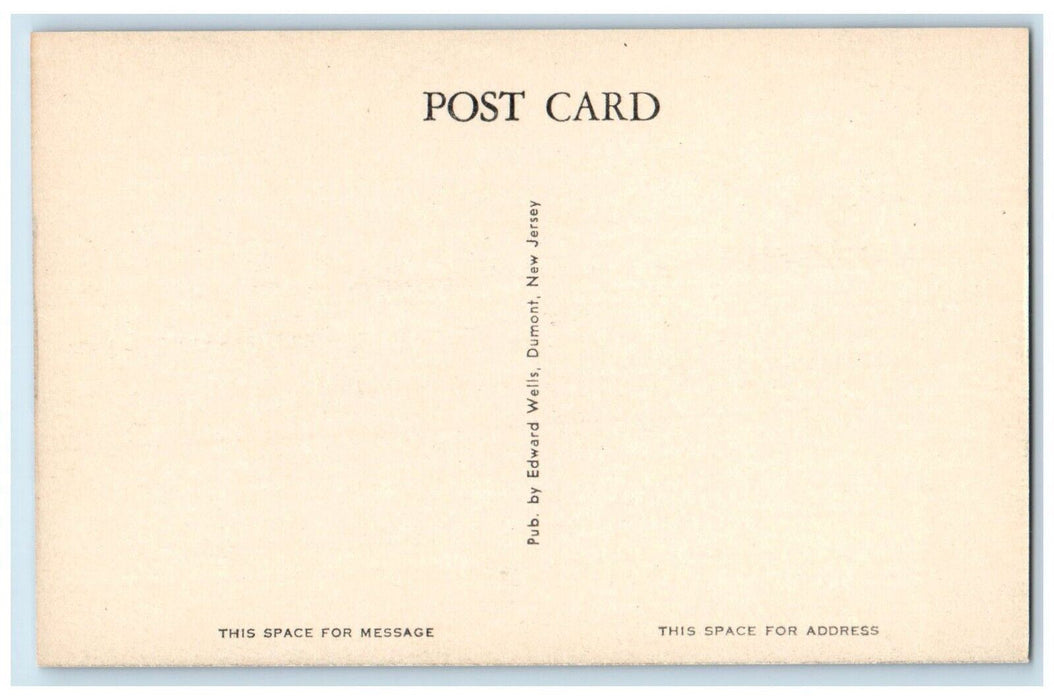 View Of Town Hall Buidling Stockbridge Massachusetts MA Vintage Postcard