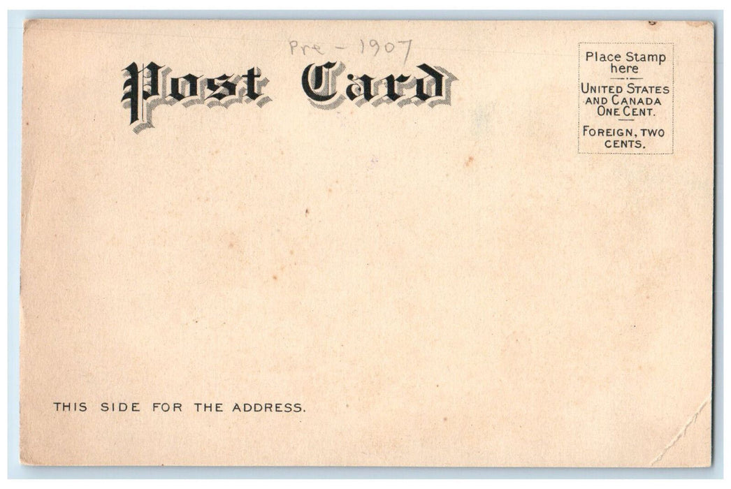 c1905 Performers At Contoocook River Park Concord New Hampshire NH Postcard