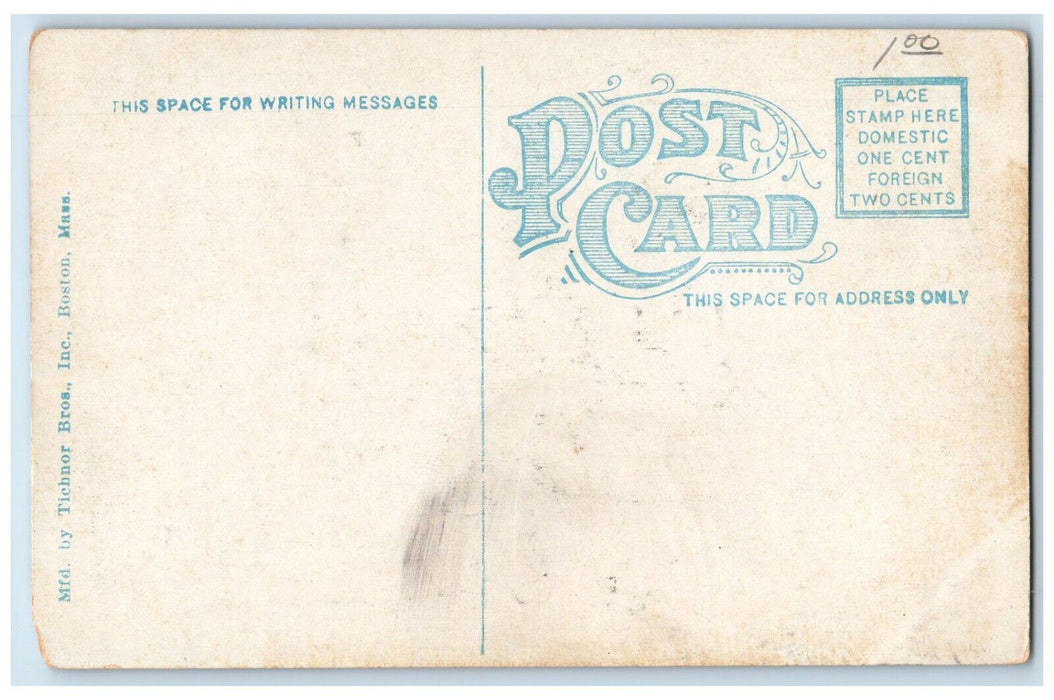 c1910 South Congregational Church Concord New Hampshire NH Antique Postcard