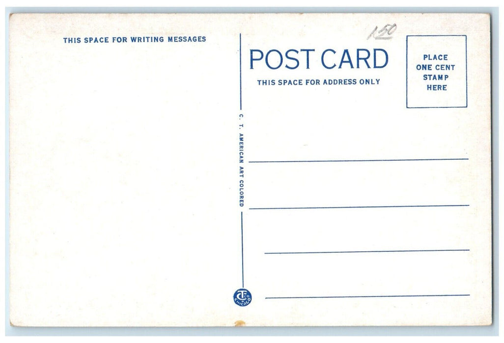 c1930's Post Office Building Southbridge Massachusetts MA Vintage Postcard