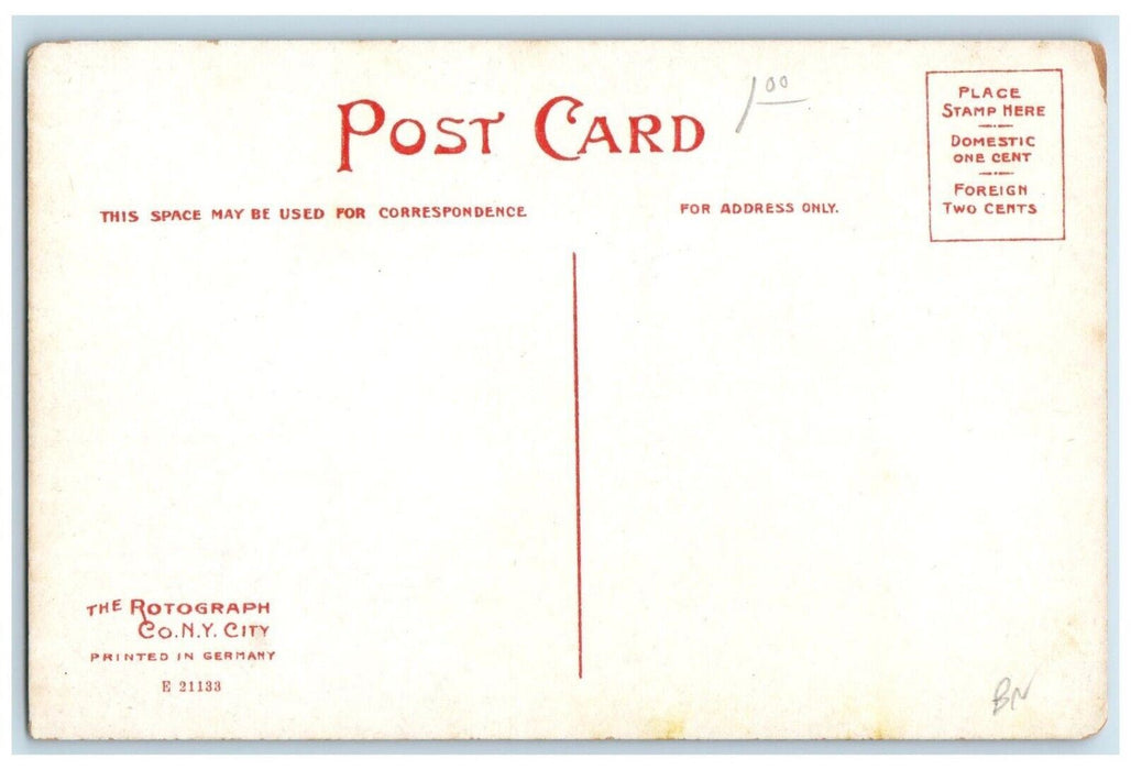 c1910's Town Hall & High School Southbridge Massachusetts MA Antique Postcard