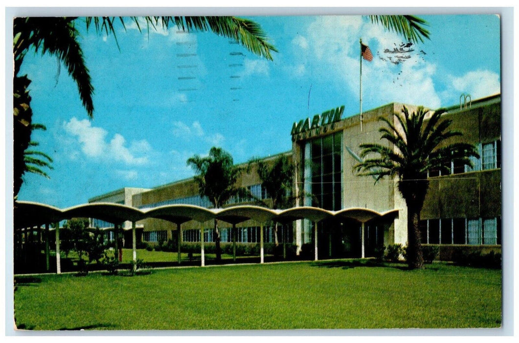 Martin Missile Electronic Research Production Center Orlando Florida FL Postcard