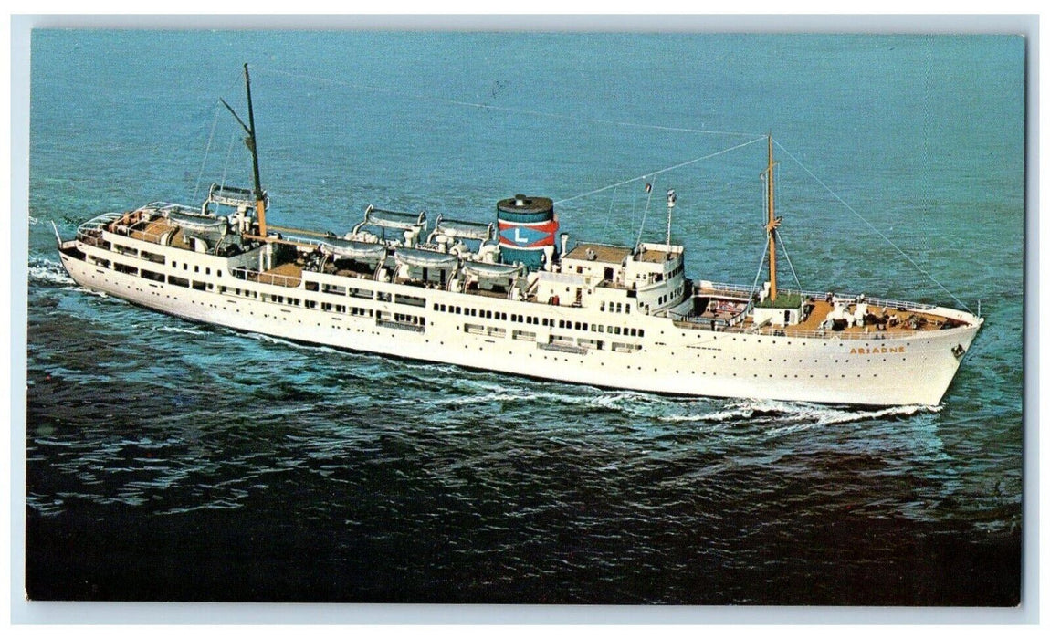 c1960's Eastern S.S. Steamship Line Inc Luxury Ship Miami Florida FL Postcard