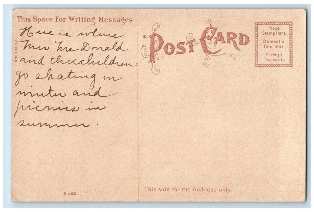 c1910's Somerville Park View Somerville Massachusetts MA Antique Postcard