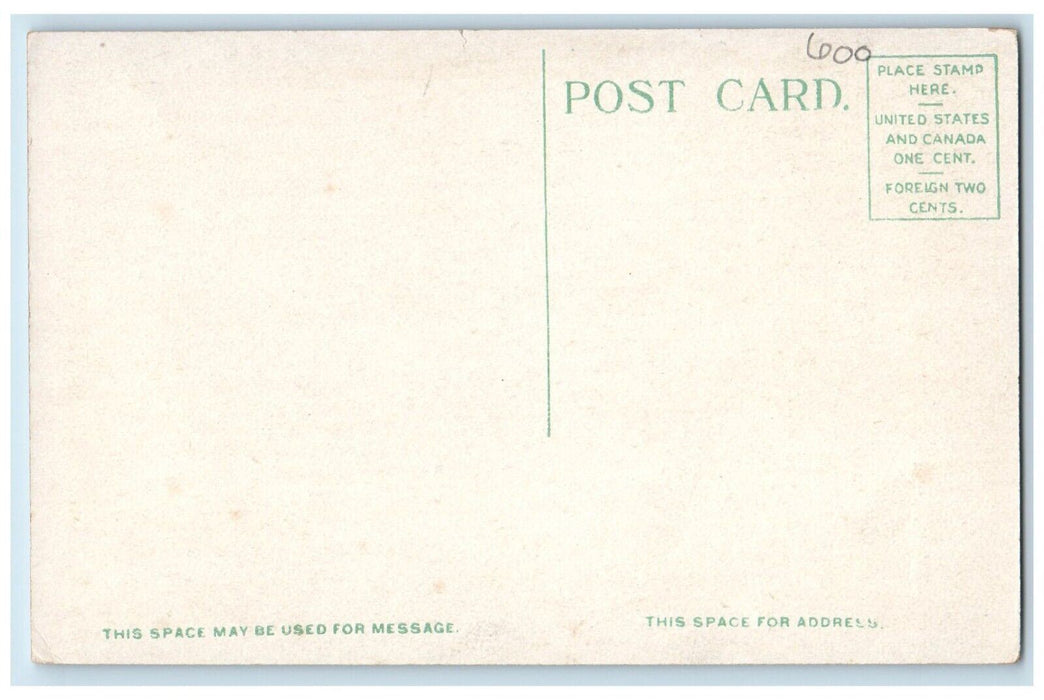 c1910's Baptist Church Shelburne Falls Massachusetts MA Antique Postcard