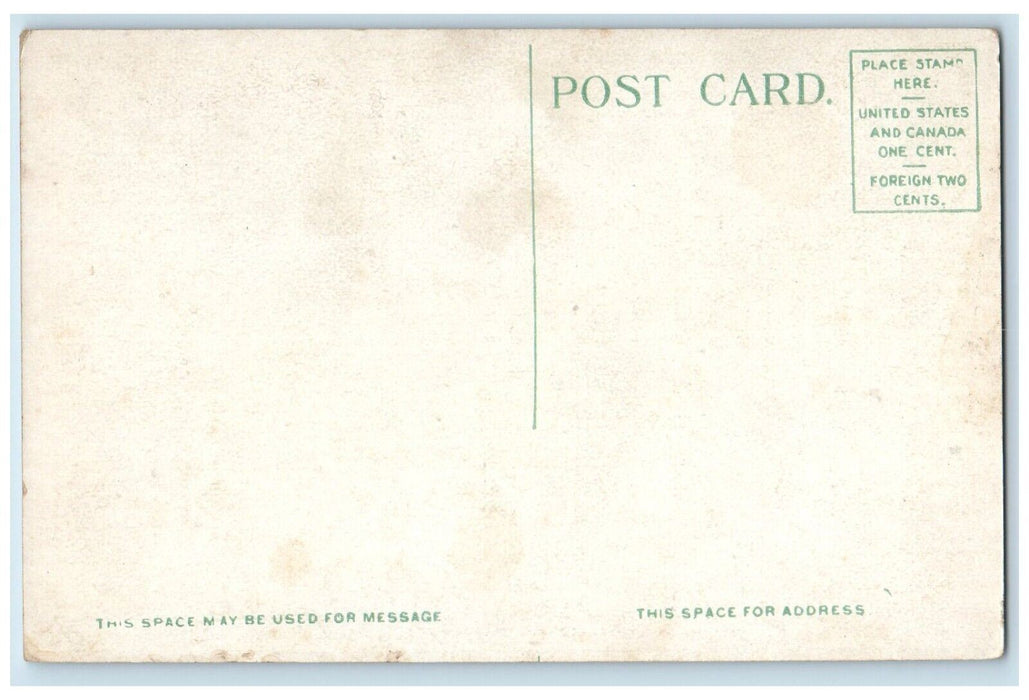 c1910's Power Station And Deerfield River Shelburne Falls MA Vintage Postcard