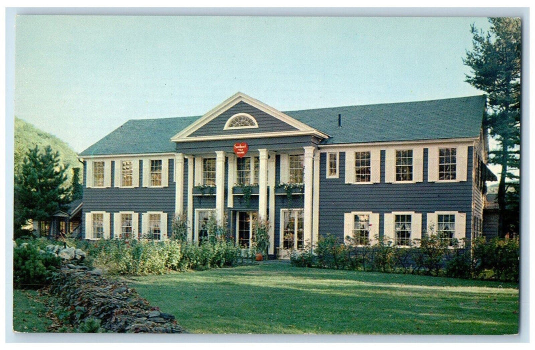 c1950's The Sweetheart Tea House Restaurant Shelburne Falls MA Vintage Postcard