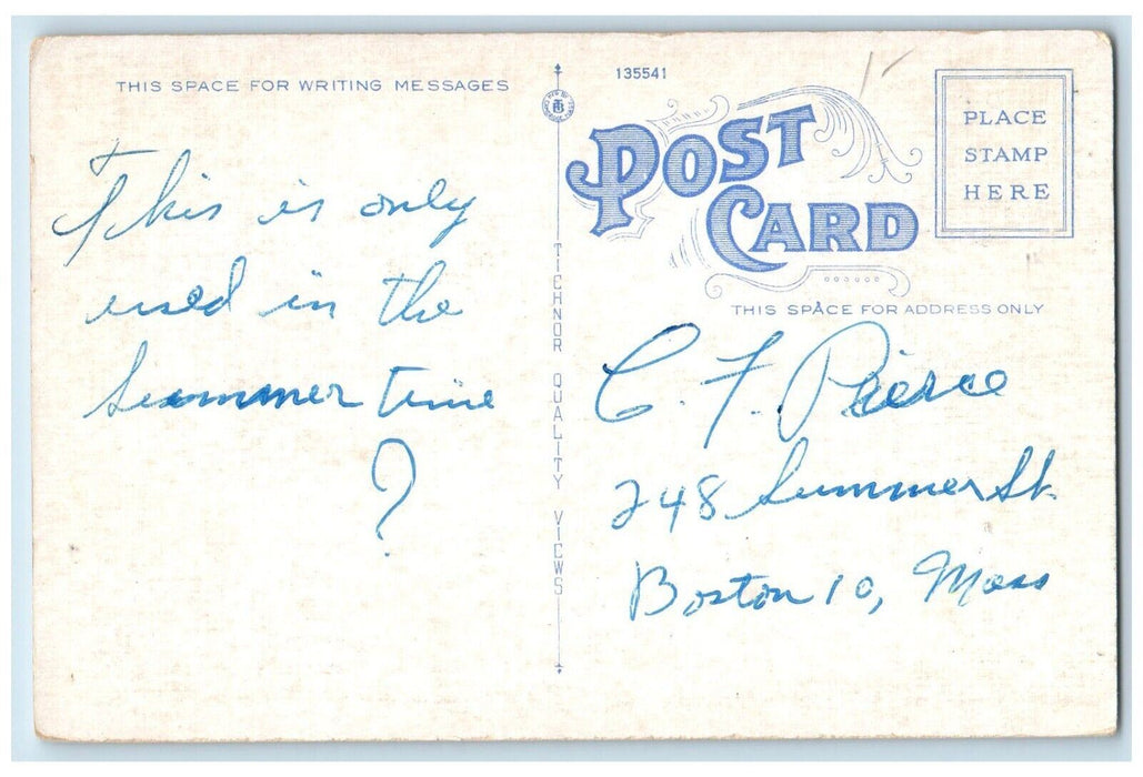 c1930's Sand Hills Chapel Sand Hills Massachusetts MA Posted Vintage Postcard