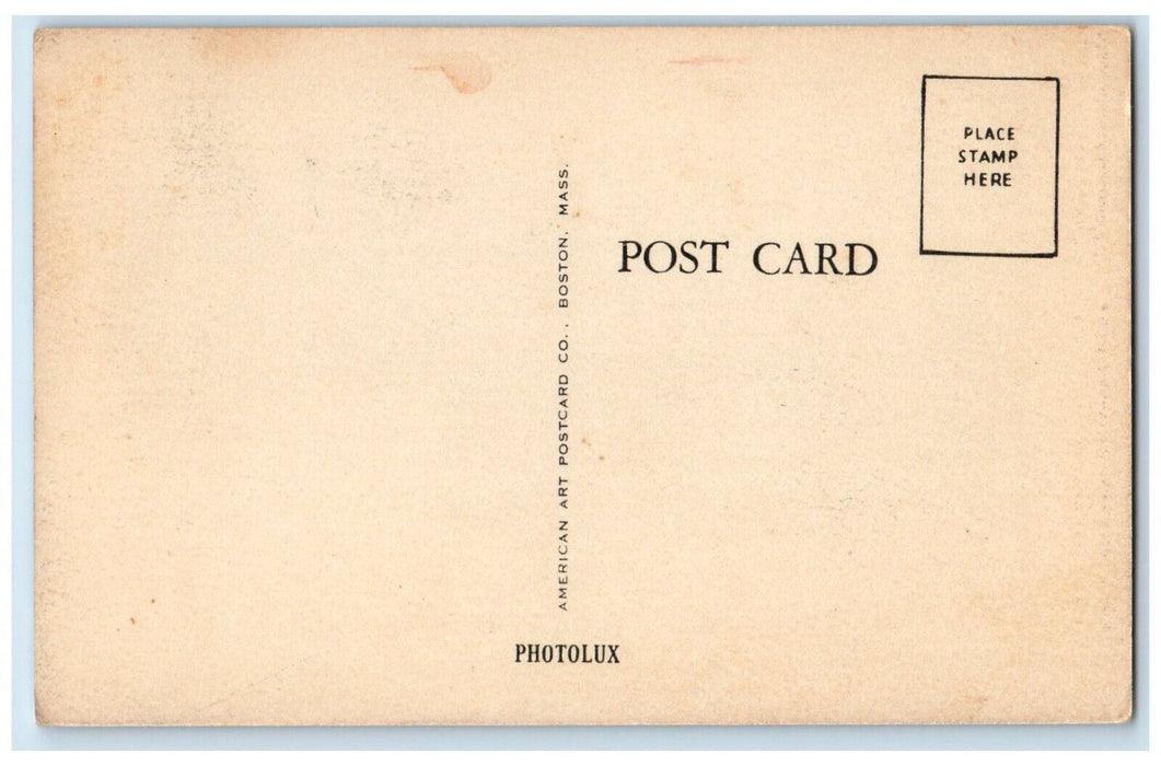 Administration Building Eastern Nazarene College Font View Wollaston MA Postcard