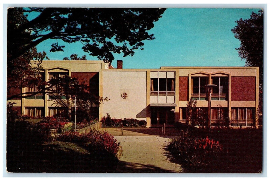 Eastern Nazarene College Campus Building Wollaston MA Unposted Vintage Postcard