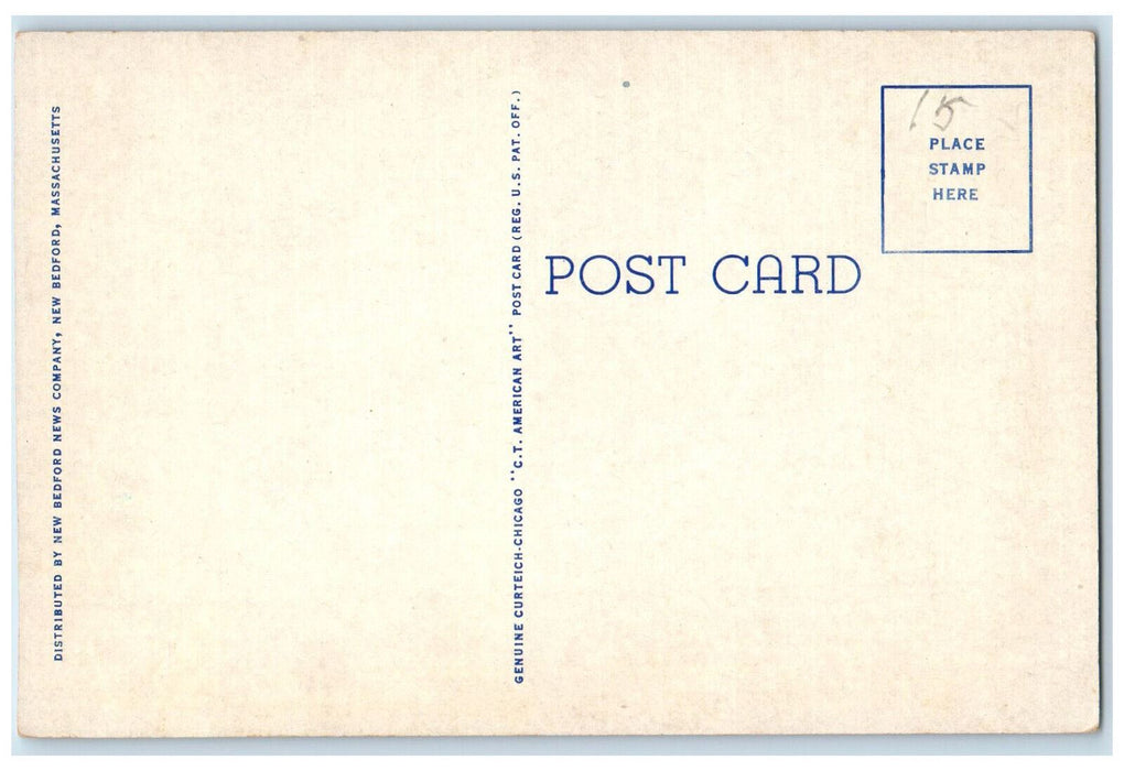 c1940's The Crow's Nest Siasconset Massachusetts MA Unposted Vintage Postcard