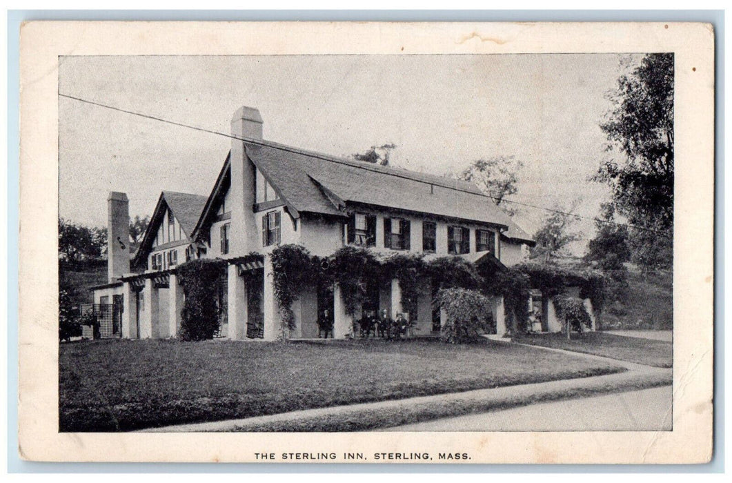c1940's The Sterling Inn Sterling Massachusetts MA Unposted Antique Postcard