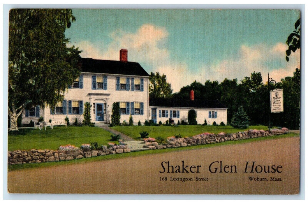 c1940's Shaker Glen House Woburn Massachusetts MA Unposted Vintage Postcard