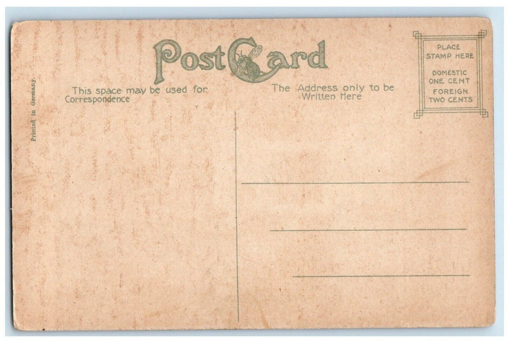 c1910's View Of Soldier's Monument Woburn Massachusetts MA Antique Postcard