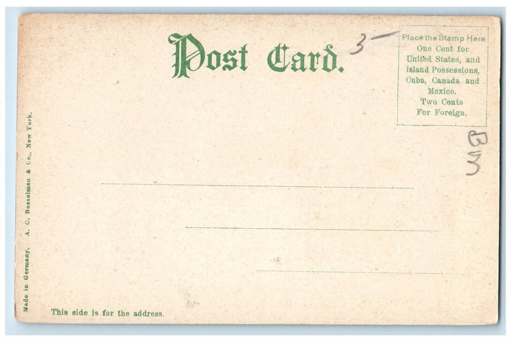 c1905 Murdock School Building Winchendon Massachusetts MA Antique Postcard