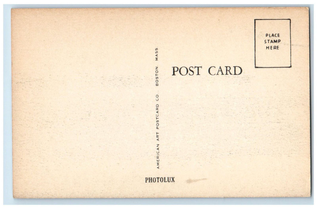 c1940's Sacred Heart Church Quincy Massachusetts MA Vintage Unposted Postcard