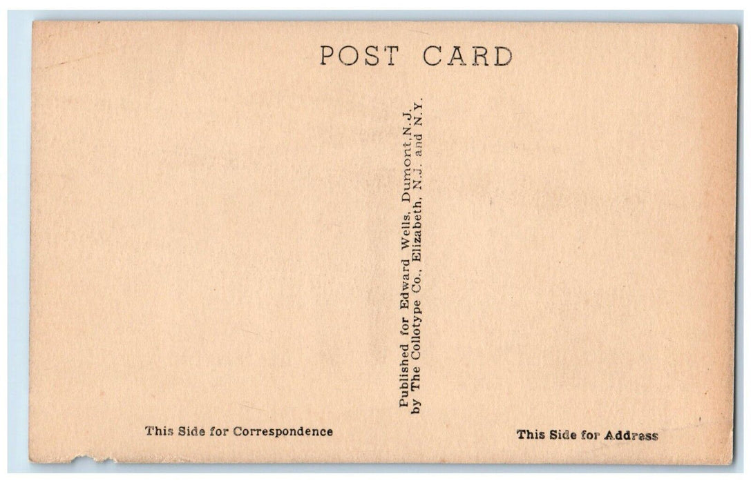 Chapel Hall Williams College Williamstown Massachusetts MA Vintage Postcard