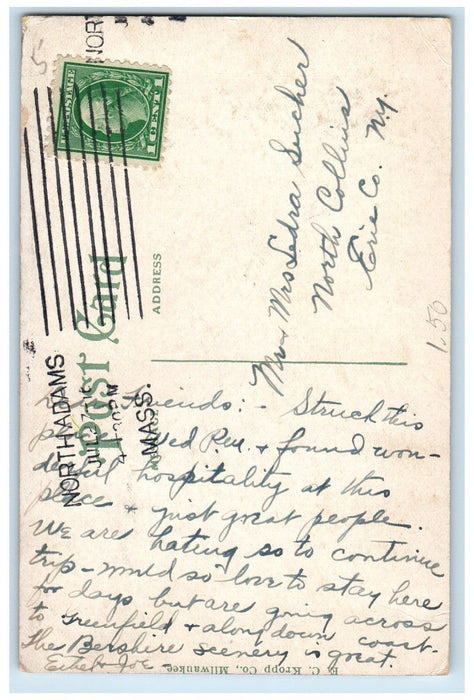 c1910's Idlewood Inn Hotel South Williamstown Massachusetts MA Antique Postcard