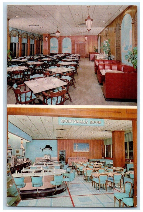 Forum Restaurant Coffee Shop Lunge Pantry Fort Lauderdale FL Dual View Postcard