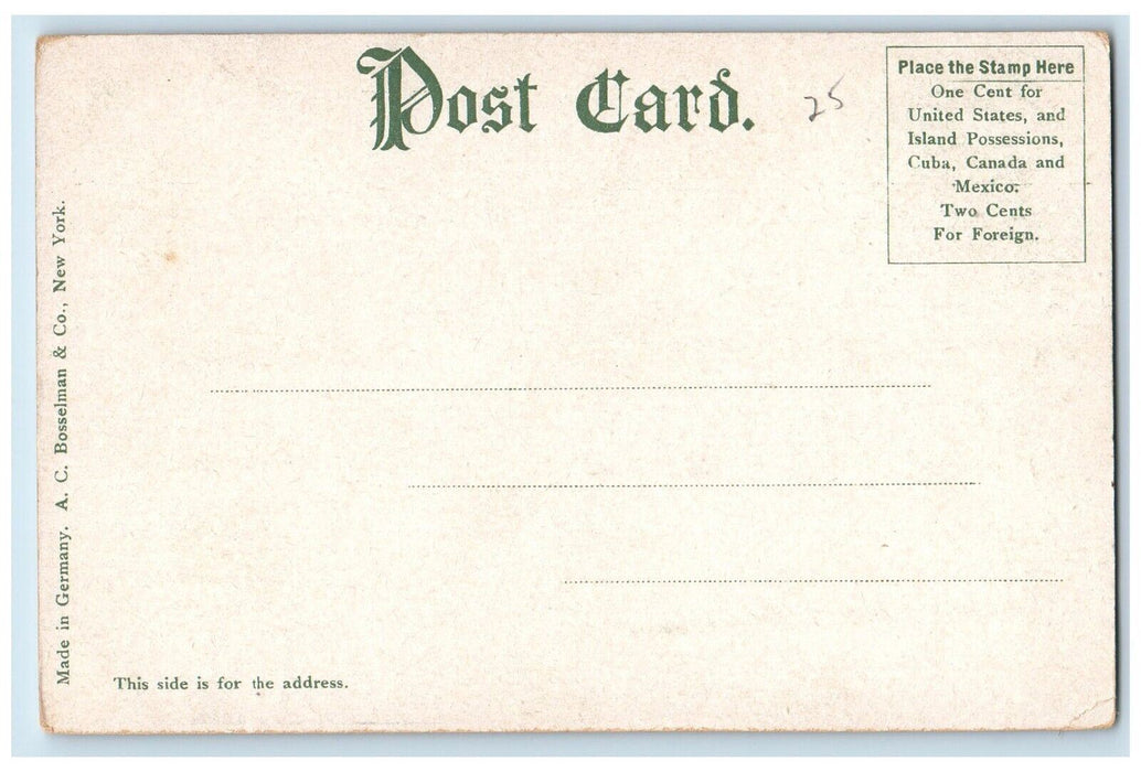 c1905 St Paul Methodist Episcopal Church Manchester New Hampshire NH Postcard